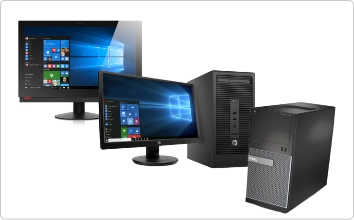 Desktops and all-in-ones contract